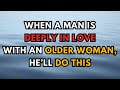 When A Man Is Deeply In Love With An Older Woman He Ll Do This
