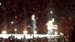 THE ROLLING STONES °HD° Miss you Circo Massimo Roma Italy 22/06/2014 -tinaRnR