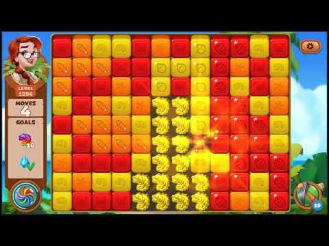 Lost Island Blast Adventure Level 1284 - NO BOOSTERS 🏝️ | SKILLGAMING ✔️