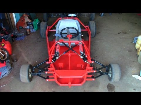 New Go Kart Finished! + Test Drive