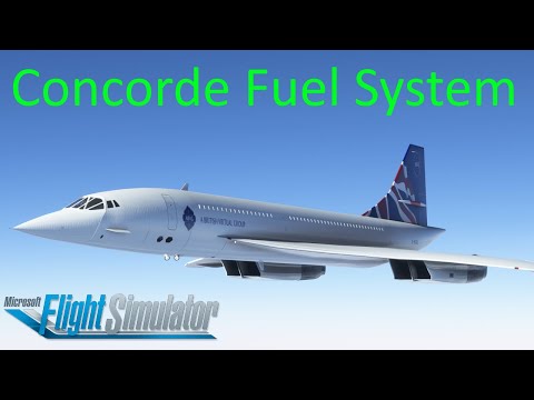 Simple Fuel Management MSFS DC Designs Concorde