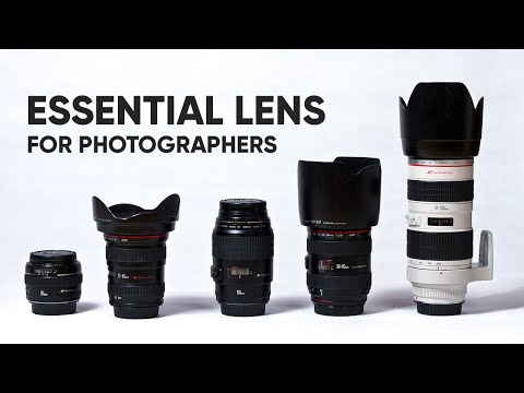 5 Must have Camera Lenses For Every Photographer | Camera Lens Types Explained