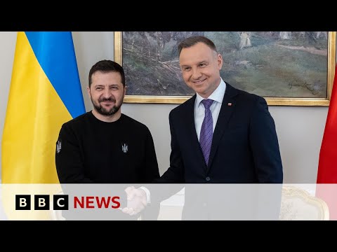 Poland pledges more fighter jets to Ukraine - BBC News