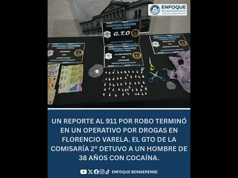 #FlorencioVarela | 🚨 FLORENCIO VARELA: Denunciaron un robo, pero la policía encontró un "búnker" 🚔❄️