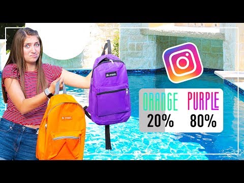 DON’T Drop the Wrong MYSTERY BACKPACK in the Pool! (YOU DECIDE) Video