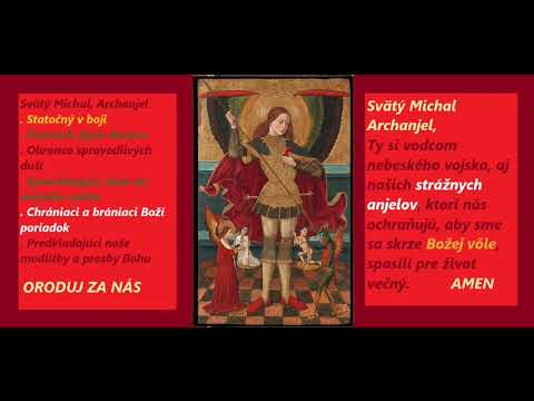 Litánie k Svätému Michalovi, Archanjelovi