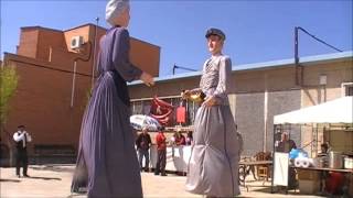 preview picture of video 'Gigantes de Cariñena. San Jorge, Día de Aragón'