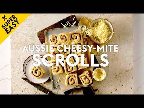 Aussie cheesy-mite scrolls recipe | delicious. Australia