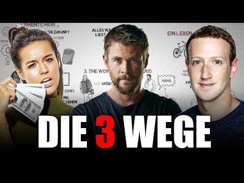 Die 3 Wege um Millionär zu werden