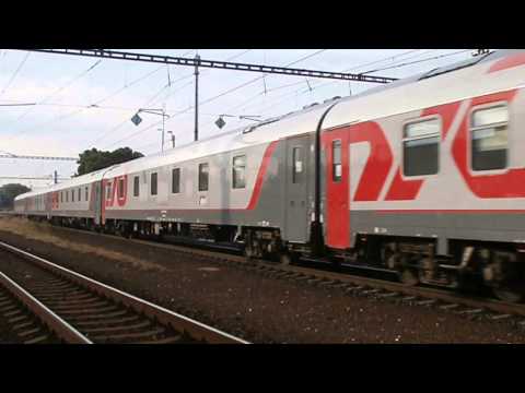 Moskva - Praha vlakovým spojením EN 404 Vltava