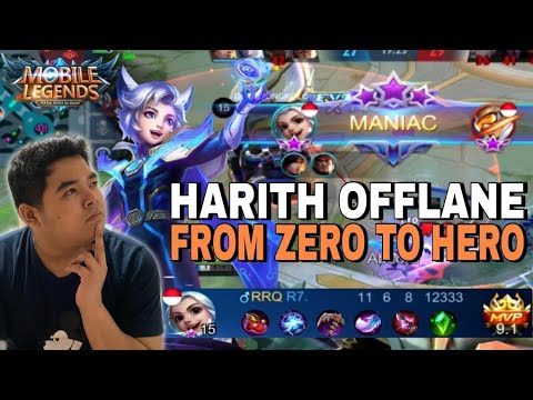 HARITH OFFLANE FROM ZERO TO HERO ! LANGSUNG MVP !