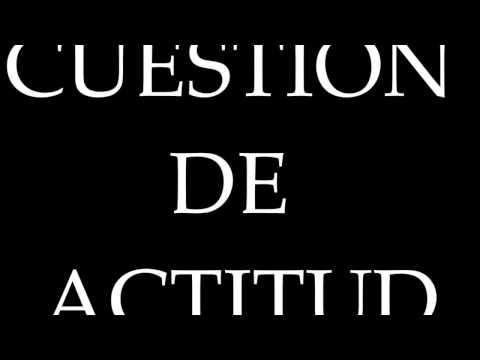13 CUESTION DE ACTITUD