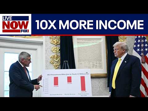 Video | President Trump makes major economic announcement: "We're doing well"