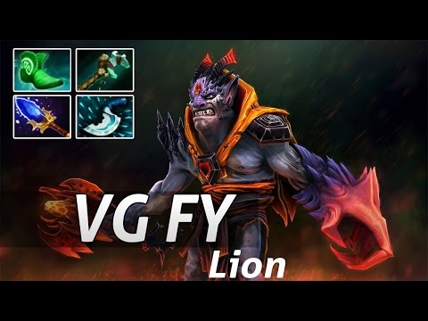 Lion Support Dota 2 Pro Gameplay By VG FY - Dota 2 Epic Moments