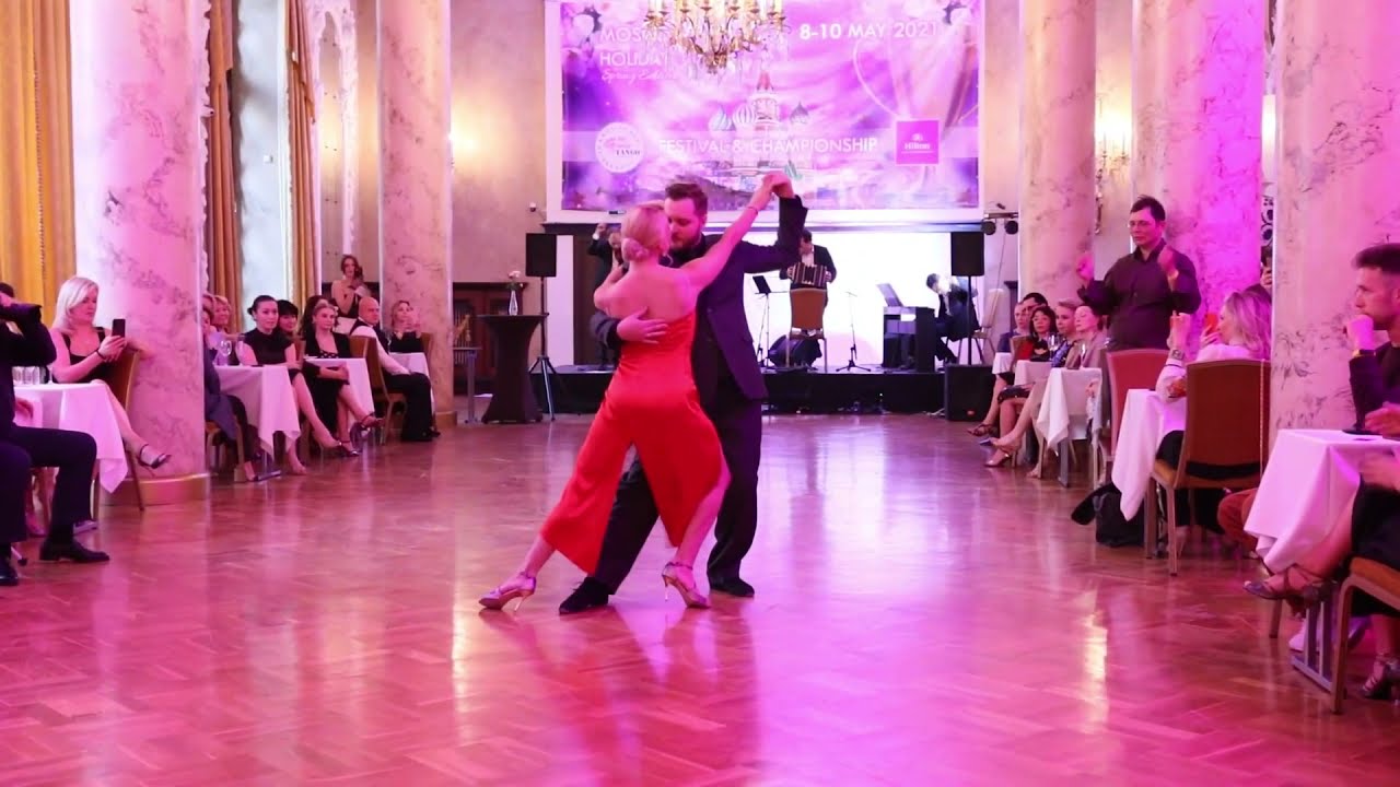 Vals de Invierno, Winter vals  Solo Tango orquesta, Maxim Gerasimov & Julia Osina