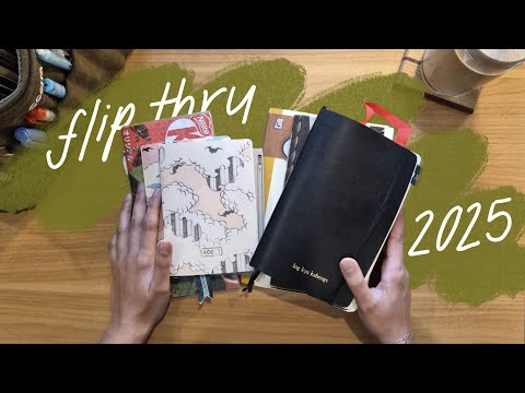 I Journaled Every Day 365 Days…  ✦ Complete 2025 Journal Flip Through