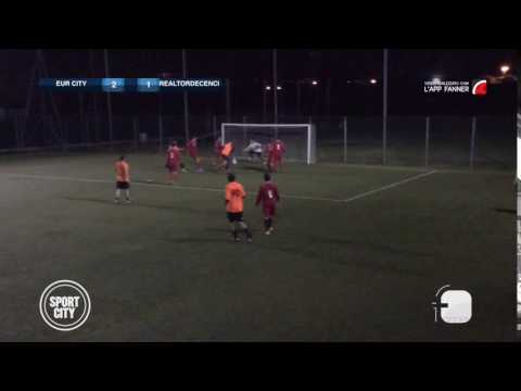 Eur City 2-1 Real Tor De Cenci | Serie B Sport City - 7ª | Top Parata - Spalletta (RTC)