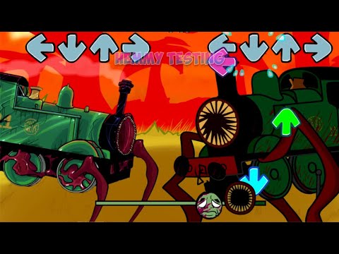 FNF Thomas and Friends ALL PHASES vs Thomas Railway Showdown Sings Chasing