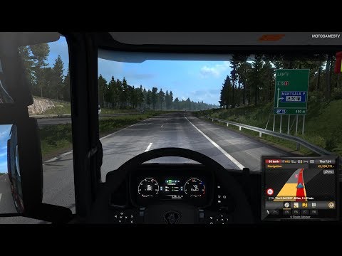 Euro Truck Simulator 2 - Helsinki to Lahti (Beyond the Baltic Sea) [4K 60FPS]