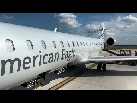 4K | Full Flight (LFT-DFW) | American Eagle (PSA) Bombardier CRJ-900 (N588NN)