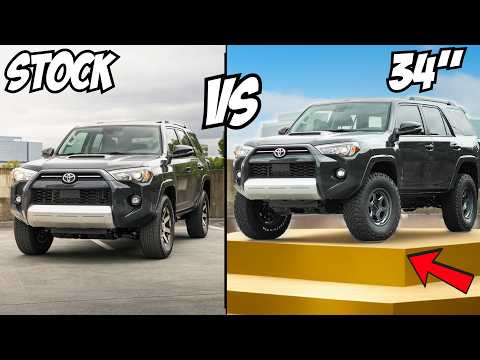 I Fit 34s on My 5th Gen 4Runner - Bilstein 8112/8100 Lift