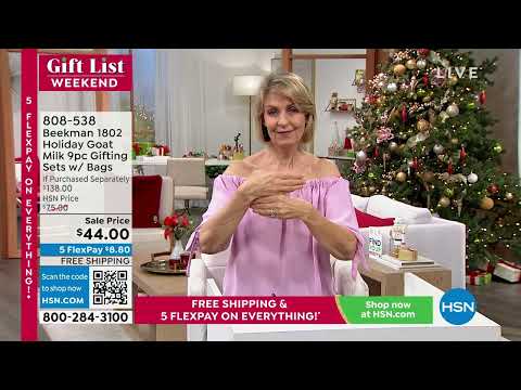 HSN | Beekman 1802 Bath & Body Gifts - All On Free Shipping 12.10.2022 - 04 PM