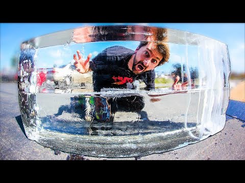 THE WORLD'S FIRST 100% ICE LEDGE | SKATE EVERYTHING EP. 293 Video