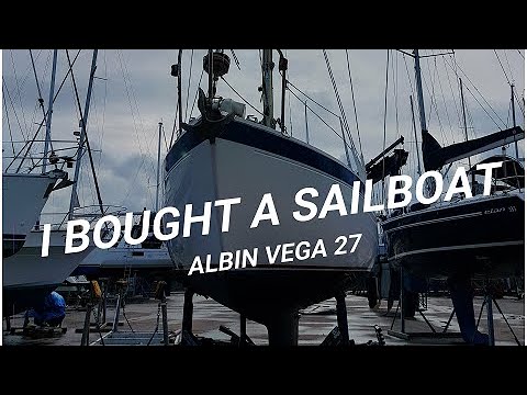 Learning to Sail My FIRST Sail Boat. Albin Vega 27 (Ep.1)