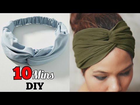How to make a turban headband | headband tutorial |...