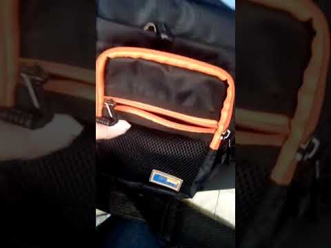 Microfiber fishing and tackle bag