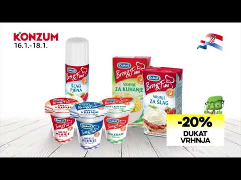 Konzum ponedjeljak srijeda akcija, 16. - 18.1.