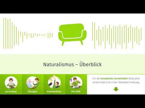Naturalismus – Überblick einfach erklärt | sofatutor