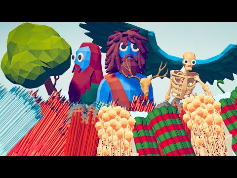 4x GIANT 👹 Vs ⚔️ EVERY TEAM / Totally Accurate Battle Simulator ( TABS )