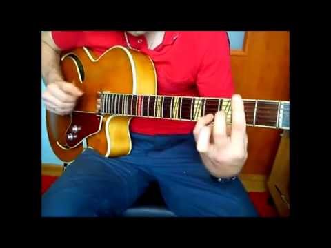 Joe Pass - ,,Blues", play: Muario Lanza (ORIGINAL HOPF Guitar, Made in Germany 1950)