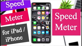 How To Get Internet Speed Meter On iPhone