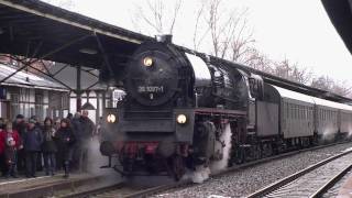preview picture of video 'Dampflok 35 1097 nach Quedlinburg (+DR V180)'