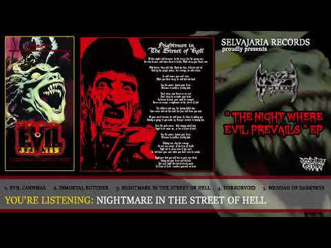 MAZE OF TERROR (PERU) "The Night Where the Evil Prevails" Full EP Selvajaria Records 2023