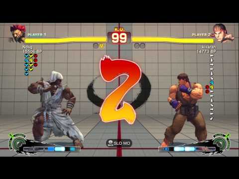 Fujino [Akuma] vs kisaran [Ryu] SSF4 Japanese Online Ranked Matches - TRUE-HD