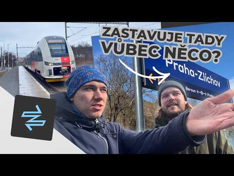 Praha-Zlíchov: Železniční zastávka uprostřed ničeho?  |  RECENZE ZASTÁVKY