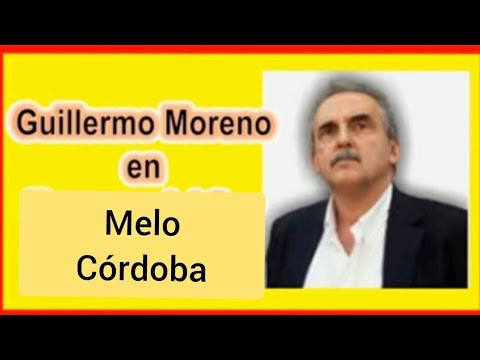 Guillermo Moreno en Melo Córdoba 10-1-24