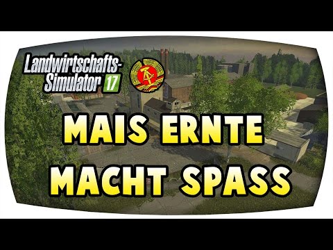 LS17 - Mais ernte macht Spaß ♛ LPG Schwarzepumpe 1988 #36 ♛ Let's Play Farming Simulator 17