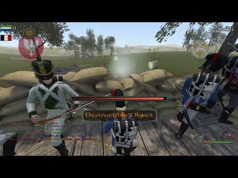 Mount & Blade Napoleonic Wars: Siege Gameplay (No Commentary)