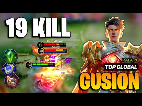 FAST HAND! Gusion Best Build 2023 [ Gusion Gameplay Top Global ] By ʀᴀғᴀఌ - Mobile Legends