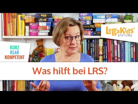 Was hilft bei LRS / Legasthenie?