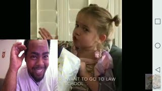 Savage little girl recaps her first day at school |REACTION|