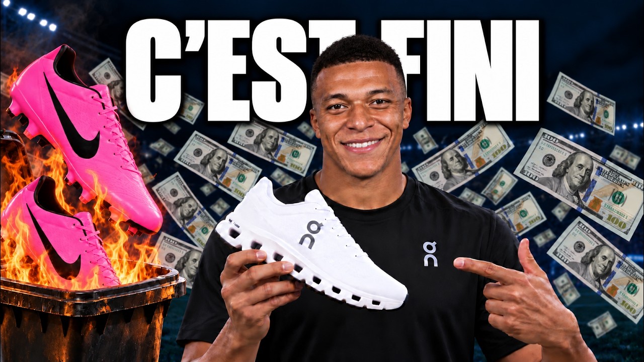 Mbappé quitte Nike pour ON : Le casse du siècle !