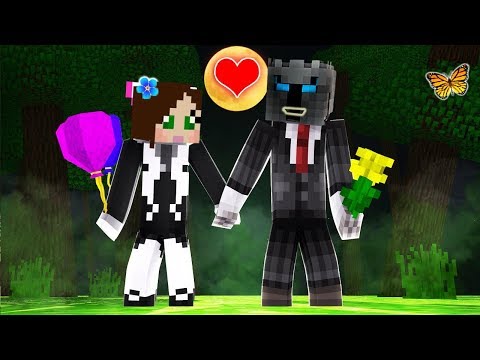 PopularMMOs Pat and Jen Minecraft WEDDING CHALLENGE GAMES   Lucky Block Mod   Modded Mini Game