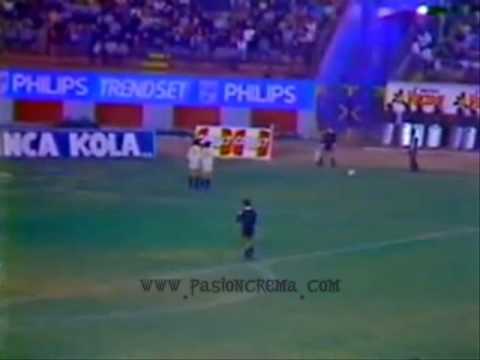 El clasico de la verguenza - Universitario 2 - 0 alianza lima - Libertadores 1988 (parte 4)