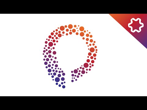 Water Drop Logo Design Tutorial With Different color every layer Adobe illustrator tutorial