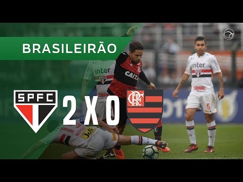 SÃO PAULO 2 X 0 FLAMENGO - 22/10 - BRASILEIRÃO 2017
